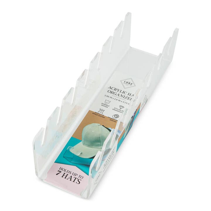 Acrylic Hat Organizer for wholesale by Core Home