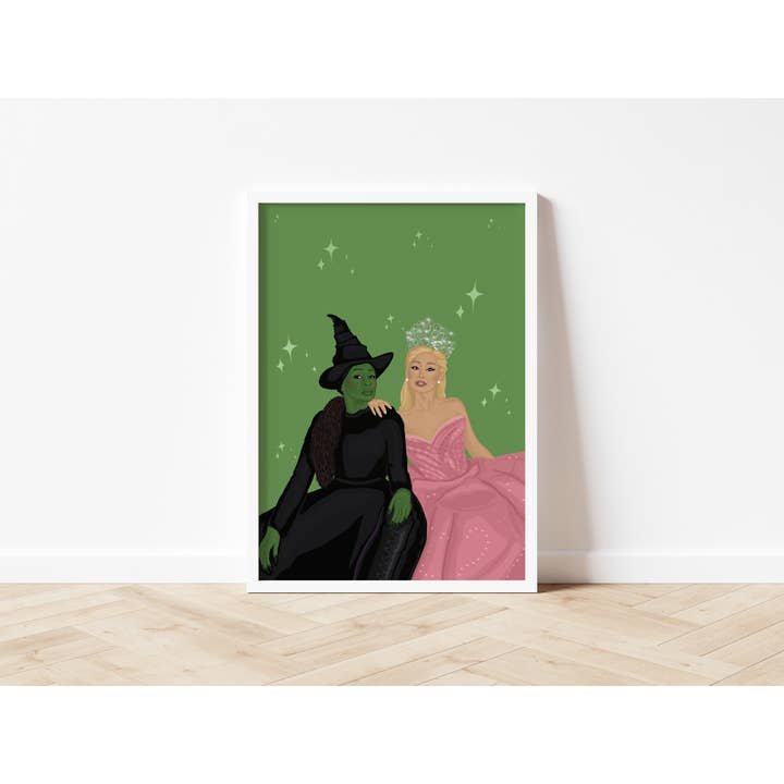 by Rosybum - Wholesale Art Print - Wicked Movie Inspired Art Print - West End Broadway Gift