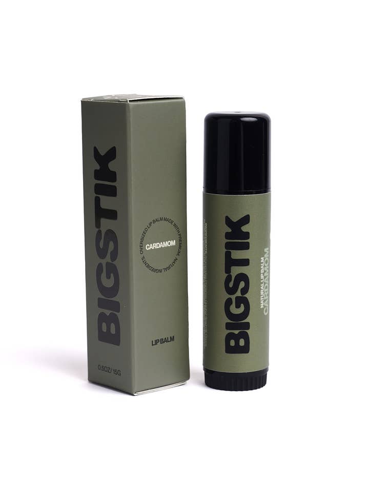 Cardamom Oversized .5oz, All- Natural Lip Balm for wholesale by Bigstik