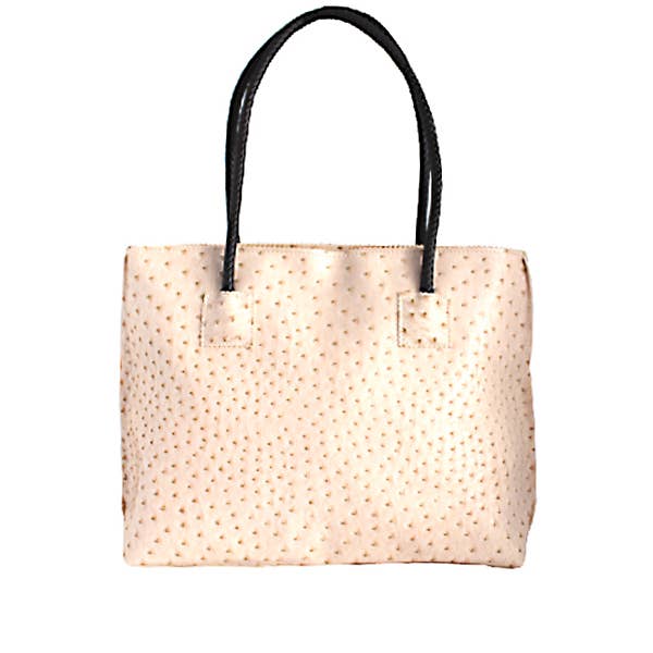 22 Tote - Wholesale Tote Bag - Women's - Lightweight Ostrich Zippered Tote Bag23