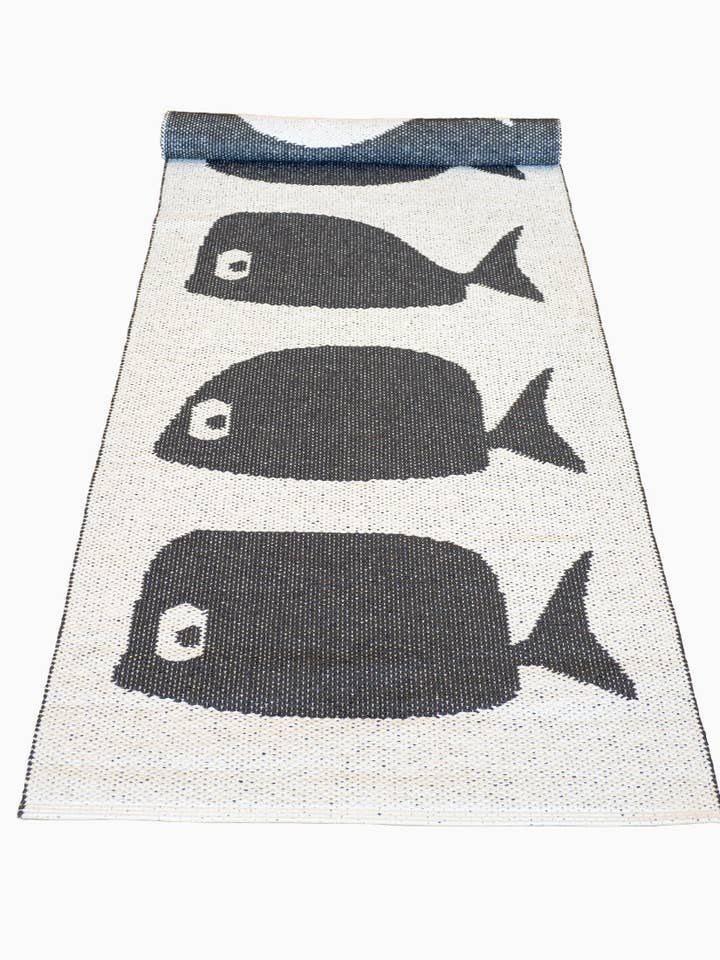 Carpet Whale: Black/White for wholesale by Rotordesign AB