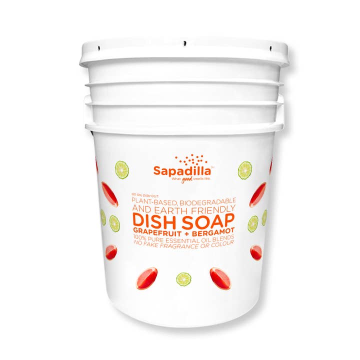 Sapadilla Soap Co - Wholesale Dish Soap - Dish Soap Bulk - 5 Gallon Bulk