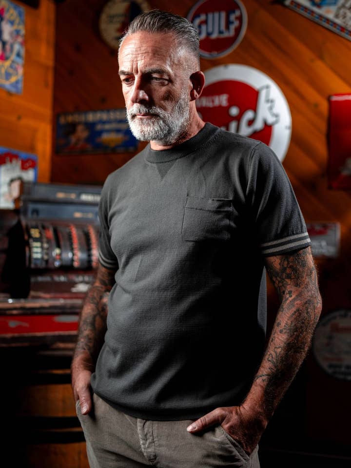 Orlando Crew Neck Taupe for wholesale by 1971