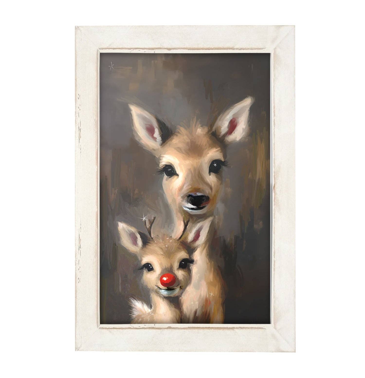 ginger blue - Vente Affiche d'art - Rudolph et Maman - Cadre Vertical4