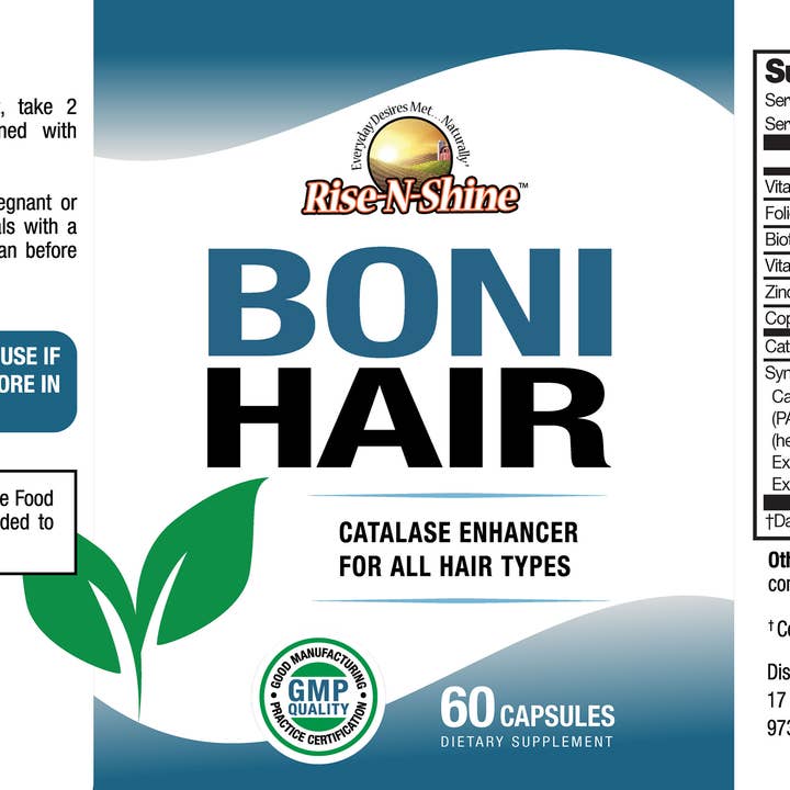Rise-N-Shine Online - Wholesale Oral Supplement/Vitamin - BoniHair USA -Catalase2