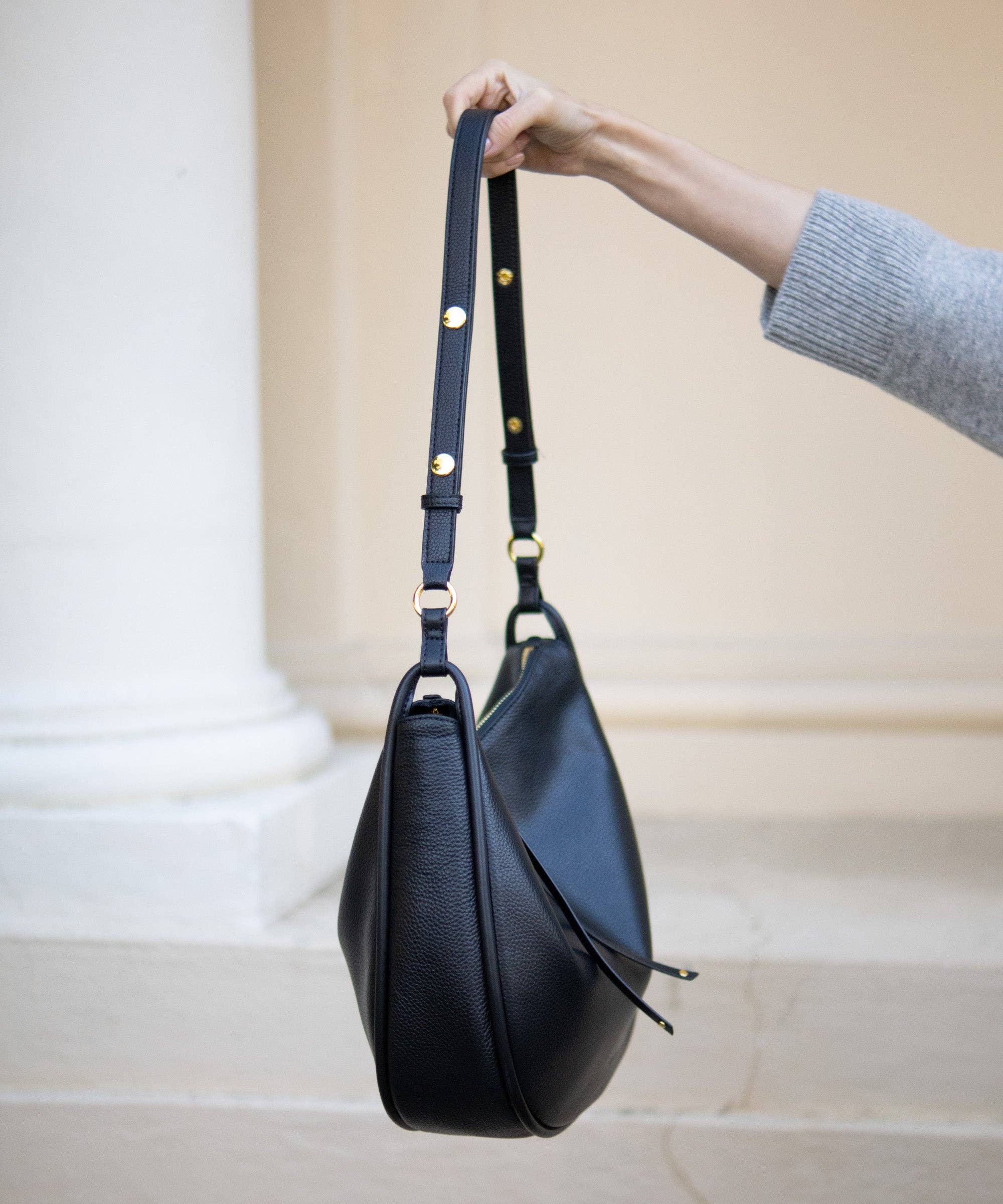 AALLYN - Wholesale Shoulder Bag - Women's - Marley Hobo - Leather11