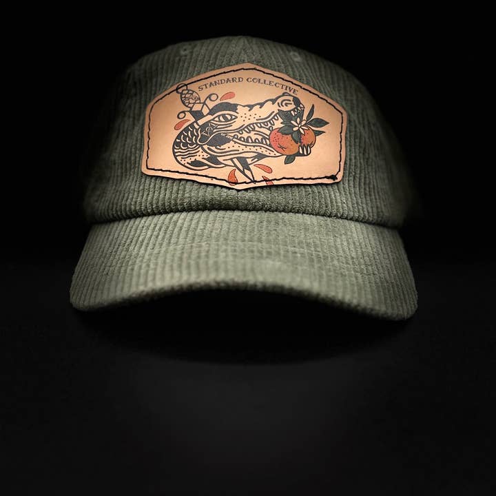 Standard "Gator Grove" Corduroy Hat for wholesale by Standard Collective