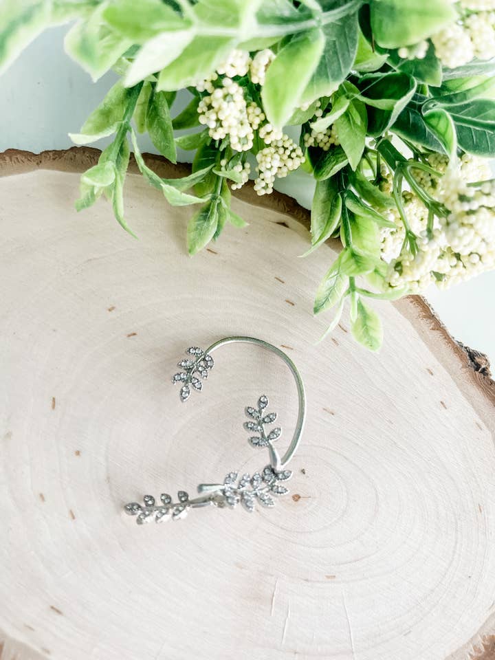 Deixa o manguito de orelha “Silver por atacado de Harris Girls & Co.