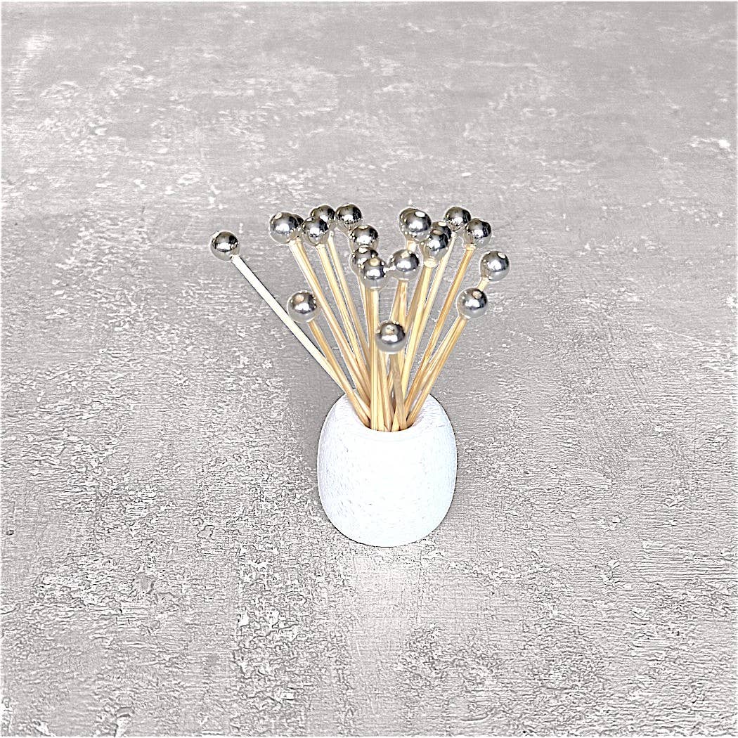 CJ Gift Goddess - Wholesale Cocktail Pick - 4" Cocktail Skewers and/or Appetizer Picks, 25pk12