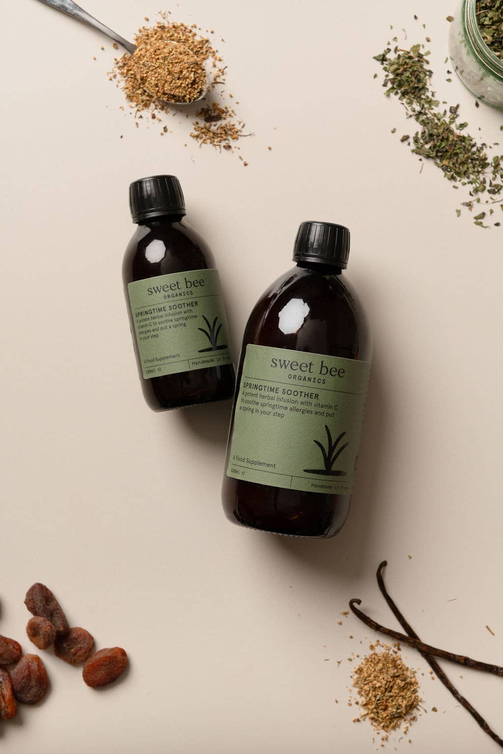 Sweet Bee Organics Ltd – wholesale Oral supplement/vitamin – Springtime Soother1