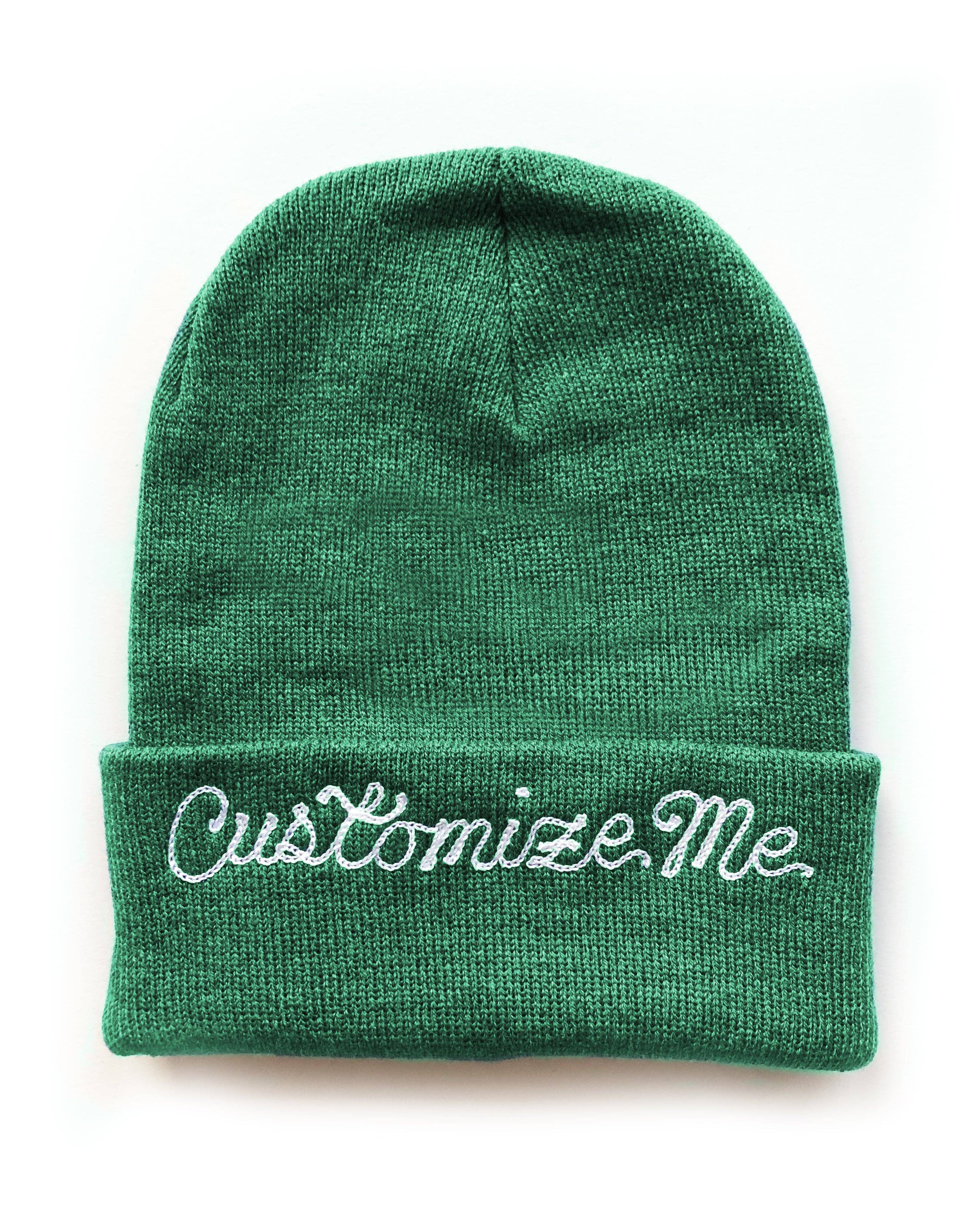 Vichcraft – wholesale Beanie – Unisex – CUSTOMIZABLE CHAINSTITCH KNIT BEANIE3