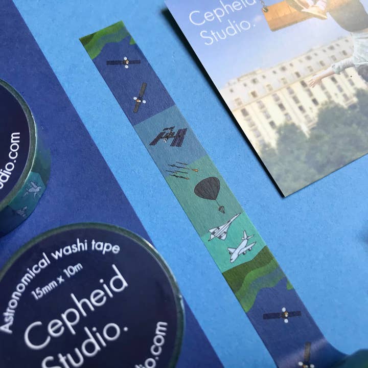 Cinta washi de estratos atmosféricos para venta al por mayor de Cepheid Studio