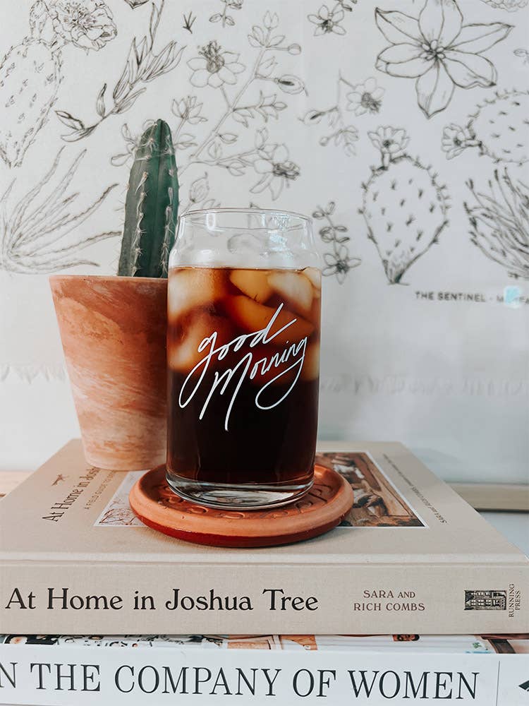 Maddon and Co - Wholesale Drinking Glass/Cup - Good Morning Glass Cup