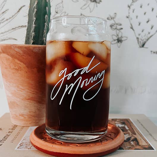 Maddon and Co - Wholesale Drinking Glass/Cup - Good Morning Glass Cup0