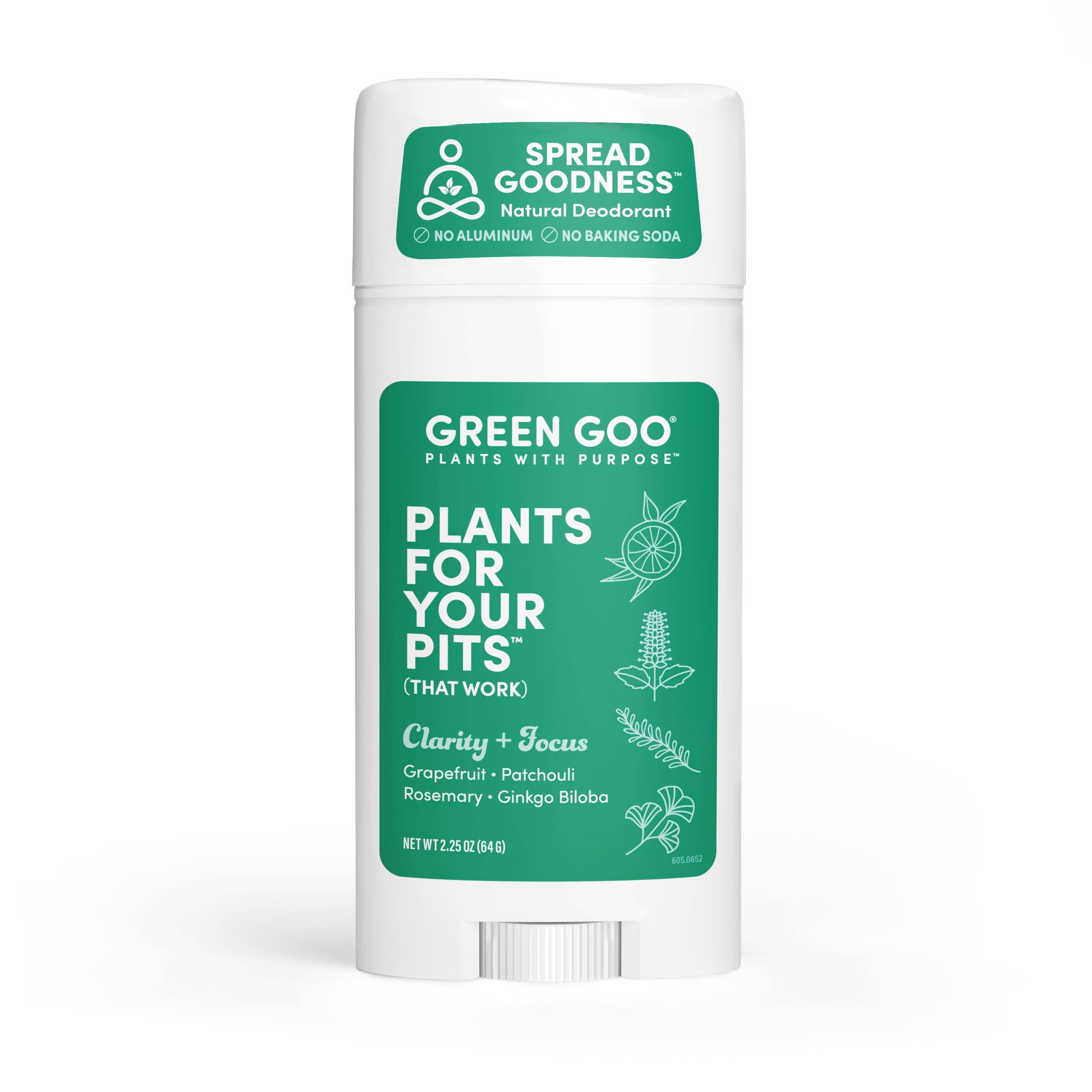 Green Goo by Sierra Sage Herbs - Wholesale Deodorant - Unisex - Deodorant Solid2