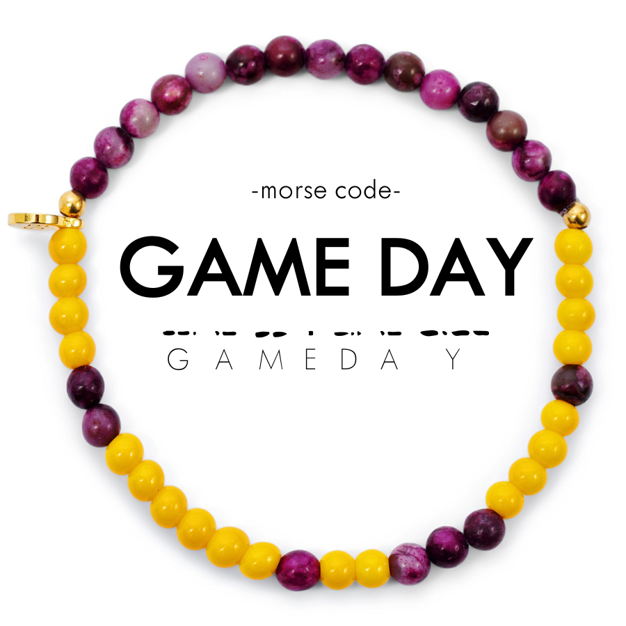 ETHICGOODS - Wholesale Beaded Bracelet - Morse Code Bracelet | GAME DAY6