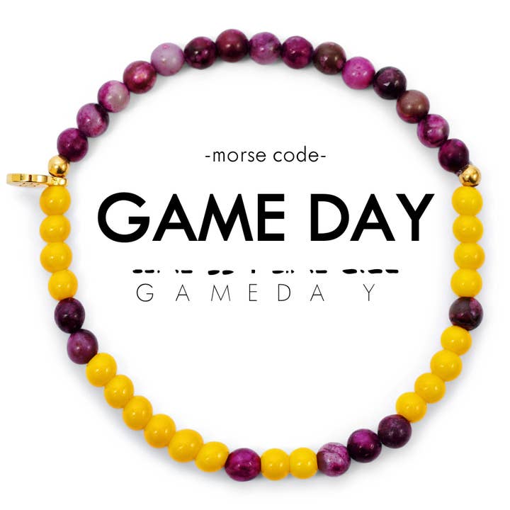 ETHICGOODS - Wholesale Beaded Bracelet - Morse Code Bracelet | GAME DAY6