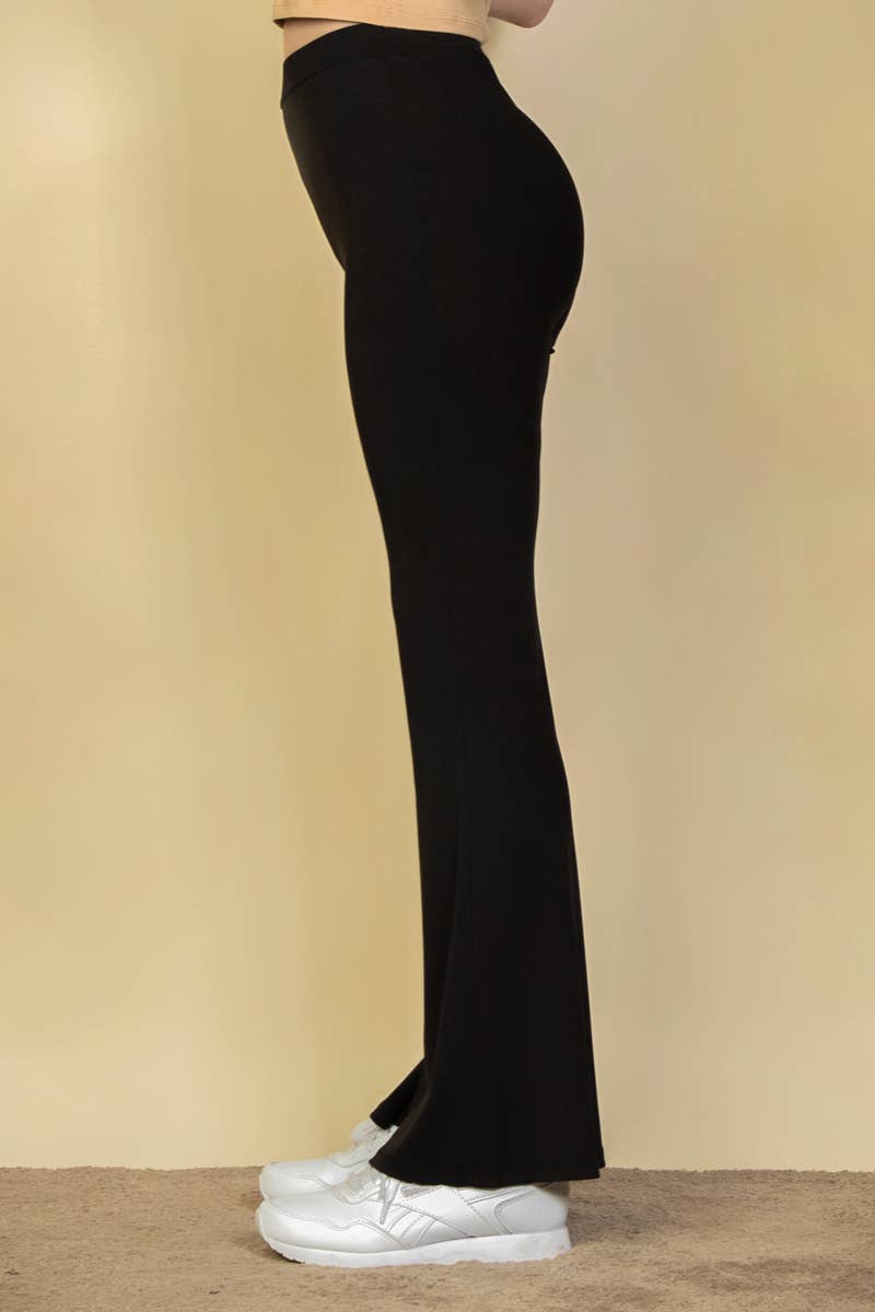 CAPELLA APPAREL - Wholesale Pants - Women's - High Waisted Flare Pants1