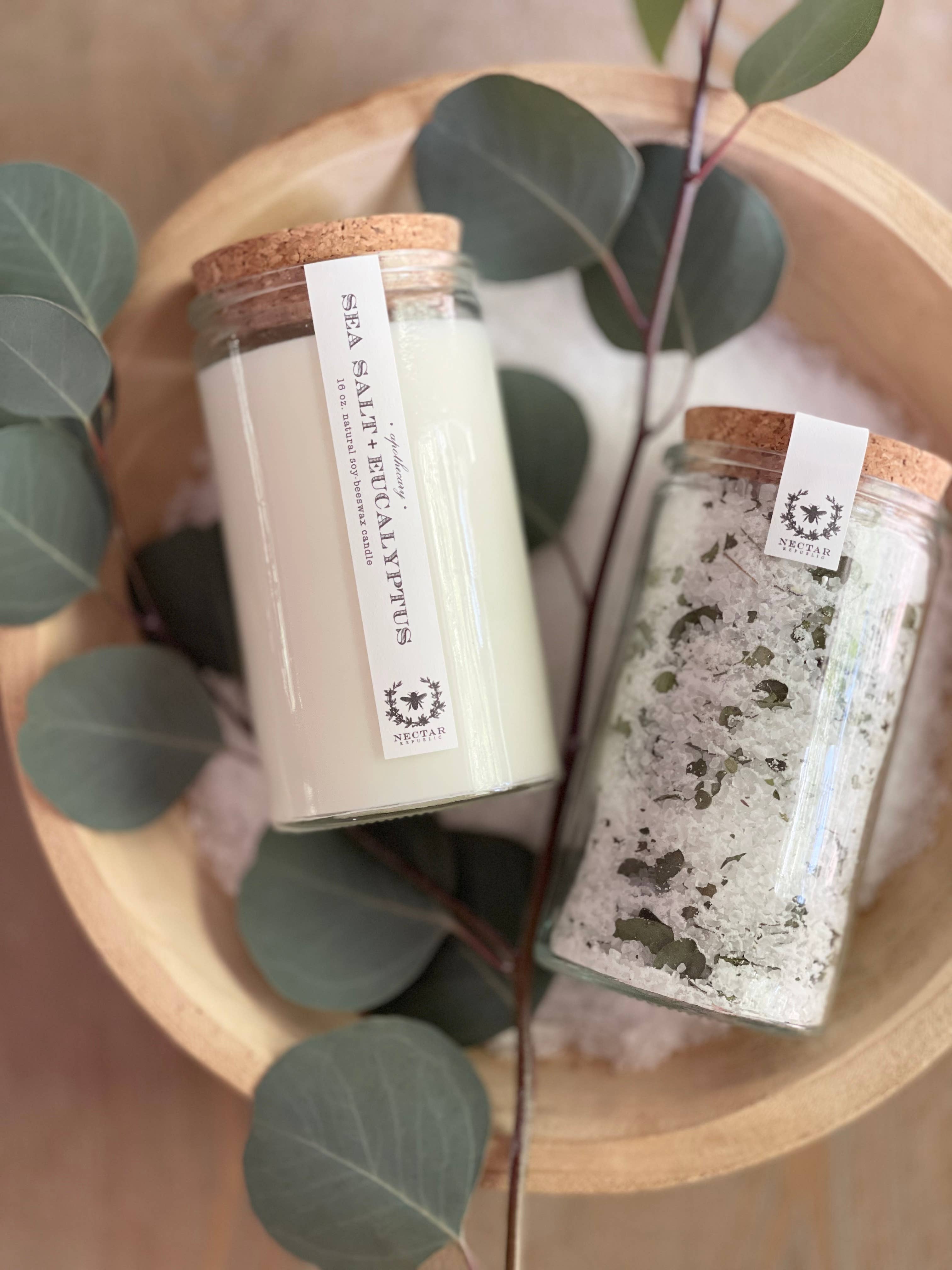 Nectar Republic - Wholesale Bath Soak/Milk - Sea Salt + Eucalyptus : Bath Soak Tube ( bath salts )2