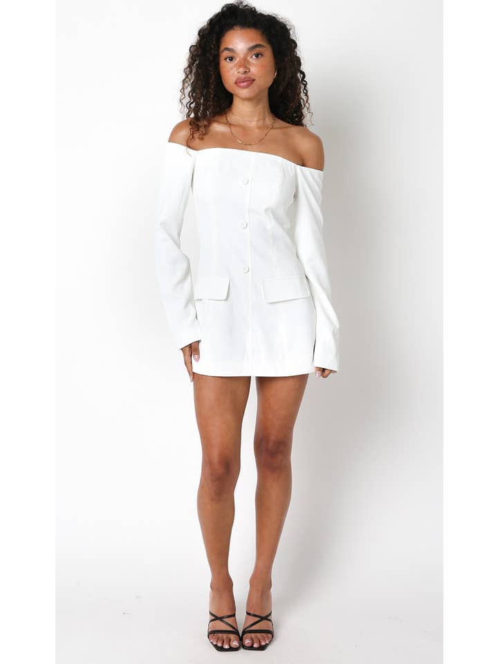 Olivaceous - Wholesale Dress - Women's - Logan Mini Dress6