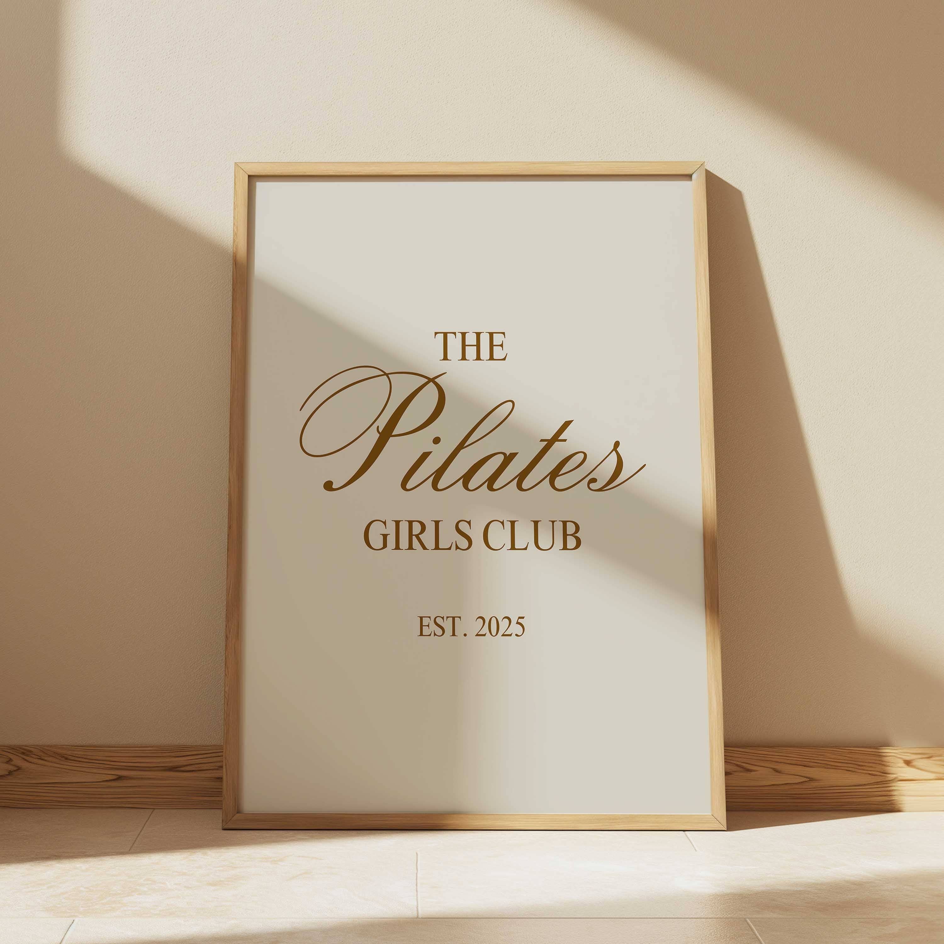 D'LUXE PRINTS - Wholesale Art Print - The Pilates Girls Club Print13