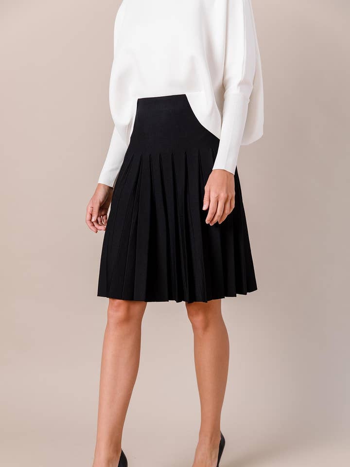 Infinity Skirt in Black for wholesale by Apparalel