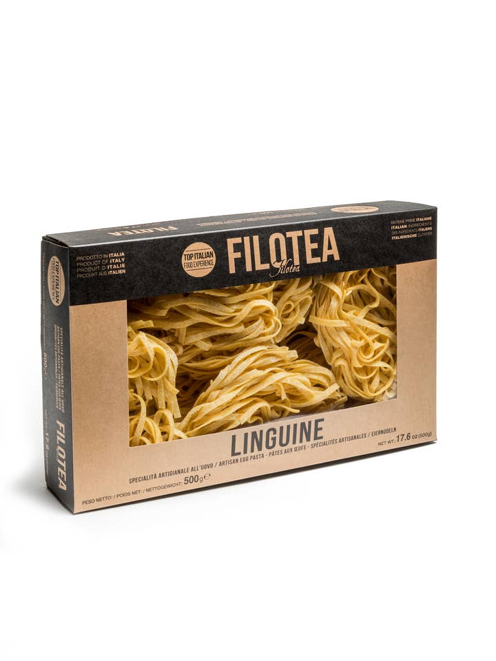Filotea • Nidi Linguine Nest Pasta all'uovo artigianale 500g per la vendita all'ingrosso da parte di Filotea