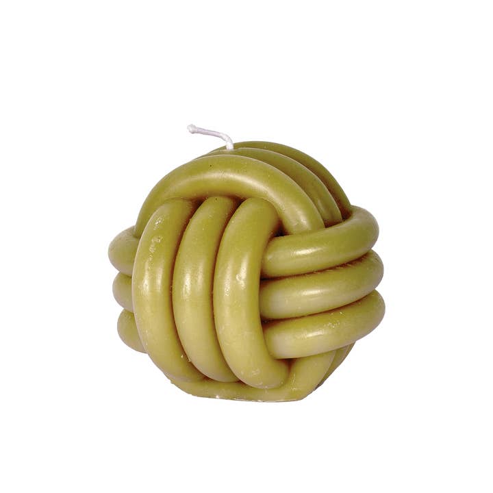 Khaki knudelys D8,5 H8,5cm for engroshandel hos Opjet Paris