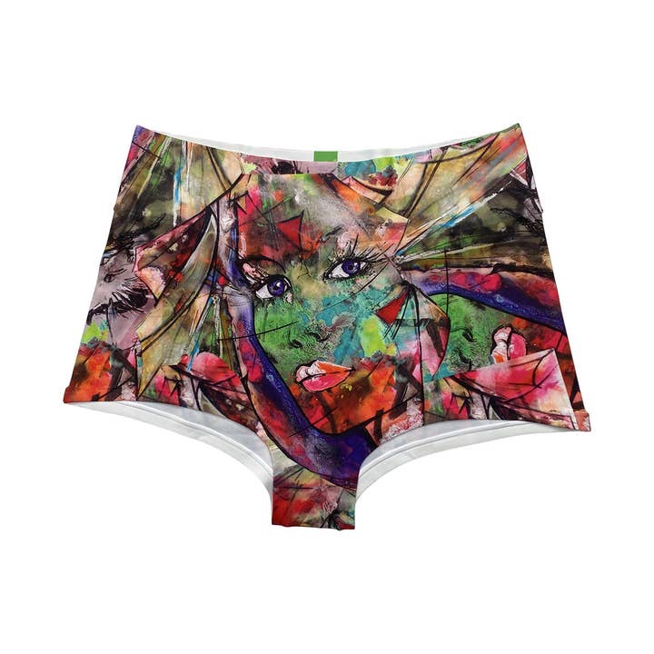 Chica Cibernética de Cintura Alta para venta al por mayor de HAPPY UNDIES