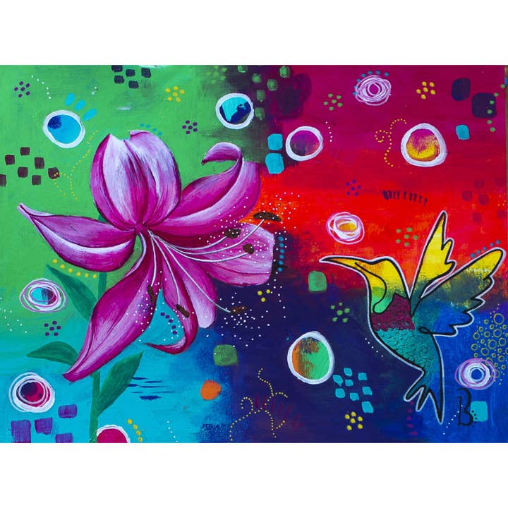 Kit artistico per pittura Lily Diamond per la vendita all'ingrosso da parte di JaCaRou Puzzles Inc.