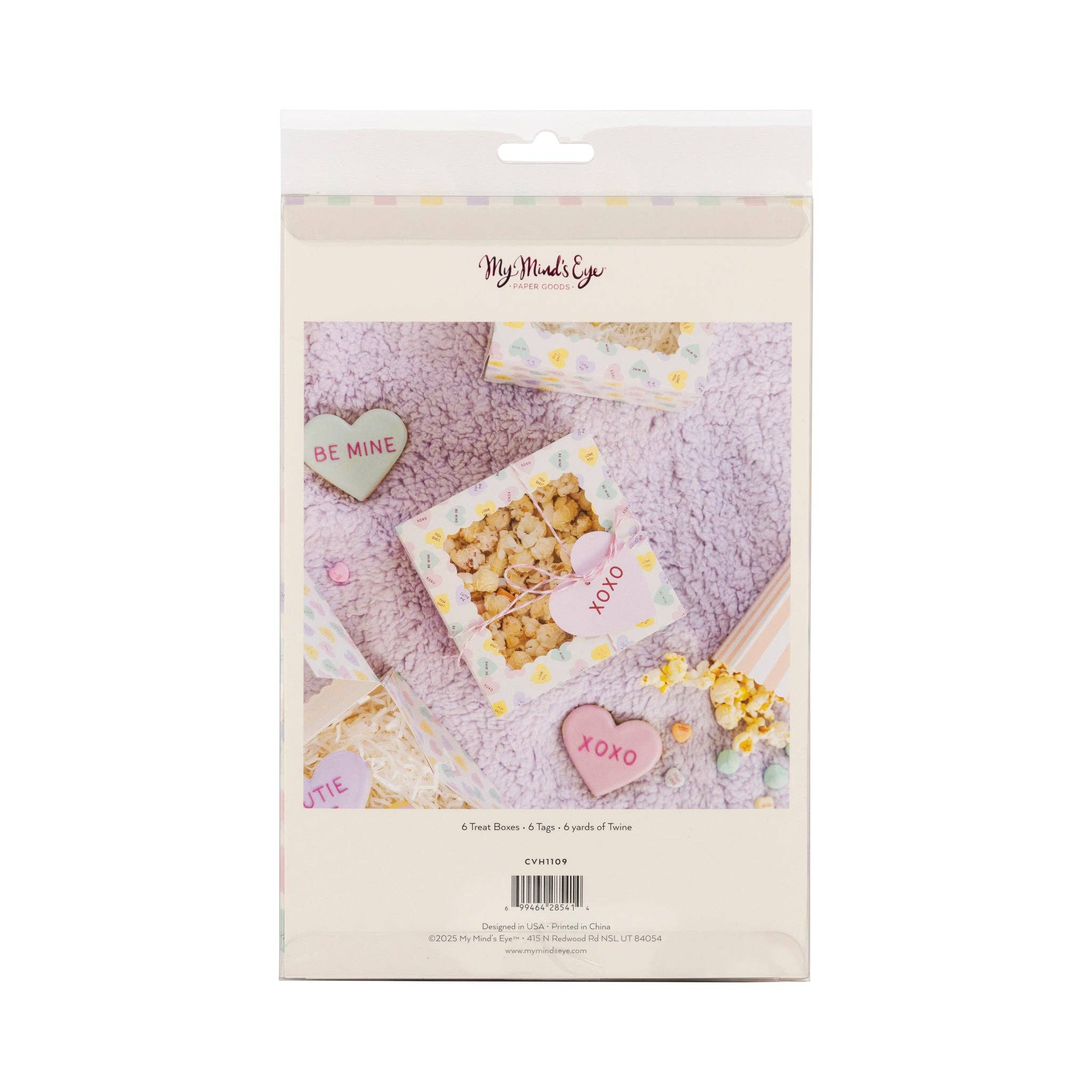 My Mind’s Eye - Wholesale Gift Box - CVH1109 - Conversation Hearts Cookie Box9