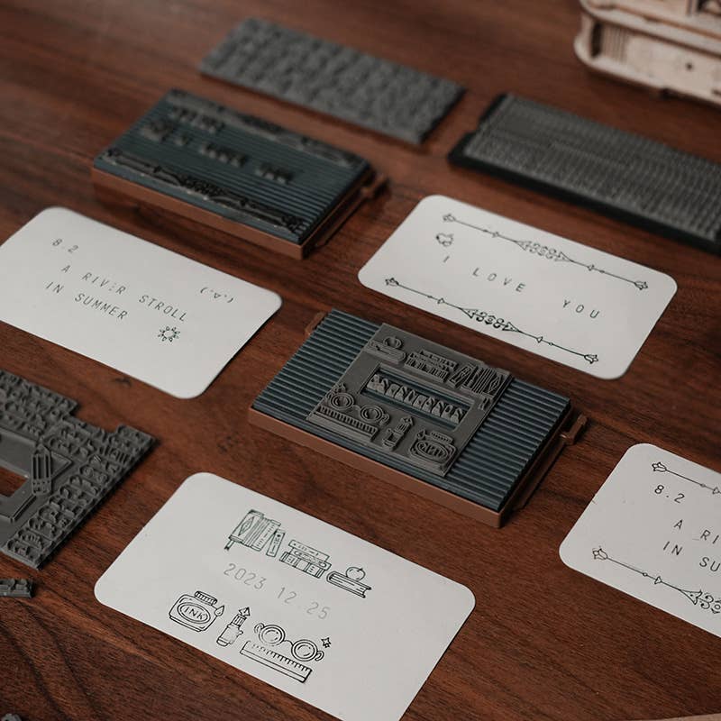 Robotime - Wholesale DIY Craft Kit - LK602 Classic Printing Press*4