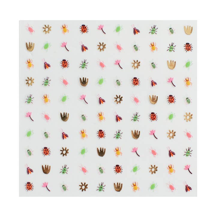 Jollity & Co. + Daydream Society - Wholesale Nail Art/Decal - Backyard Bugs Nail Stickers - 1 Pk.1