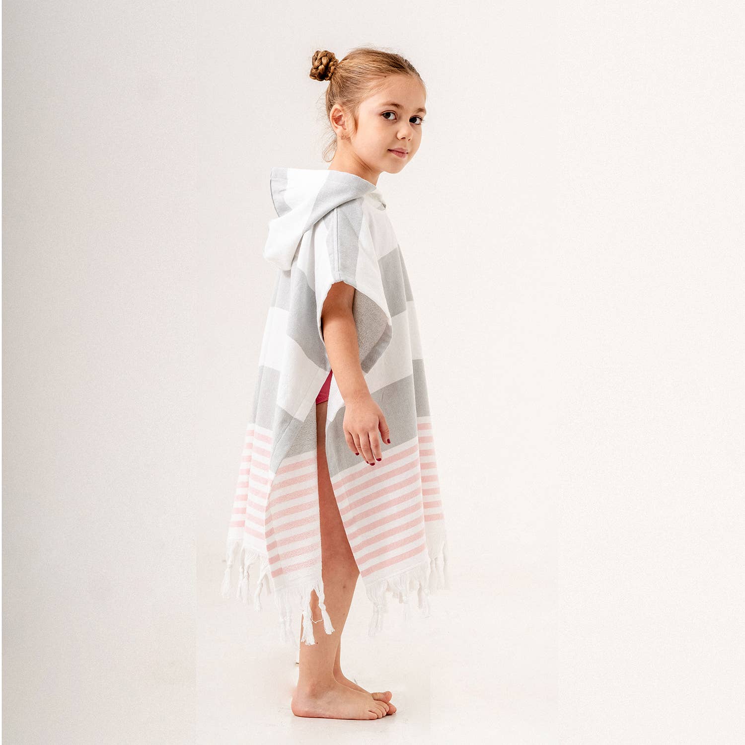 Kikoya - Wholesale Poncho Towel - Kids & Baby - Hooded Poncho Surf Changing Swimming Beach Towel Terrybacked1