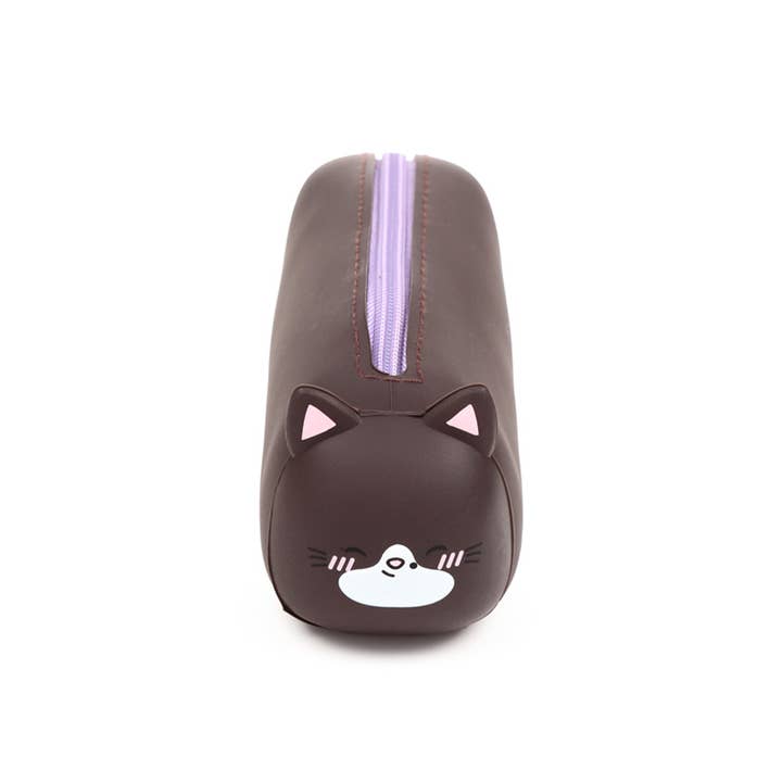 Puckator Ltd – wholesale Pencil case/pouch – Adoramals Smudge the Kitten Silicone Pencil Case2