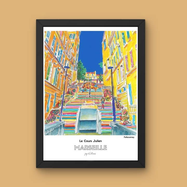 JOG | Maison d’éditions - Wholesale Art Print - Poster - Le Cours Julien - FafaComey