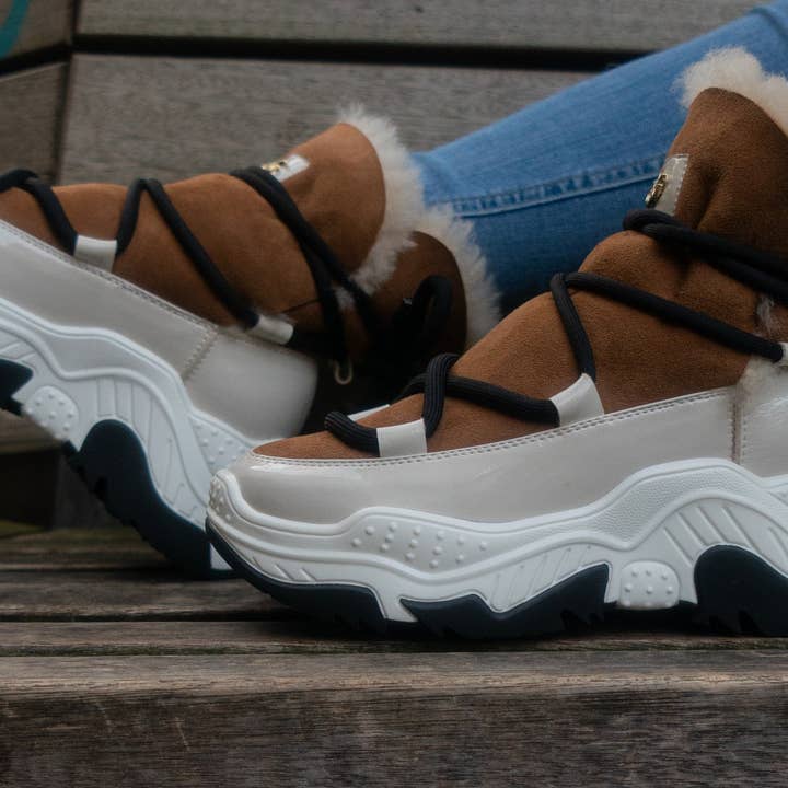 OOG - Wholesale Snow Boots - Women's - OOG SNEAKERS Mit Lammfell PARISER OB71823