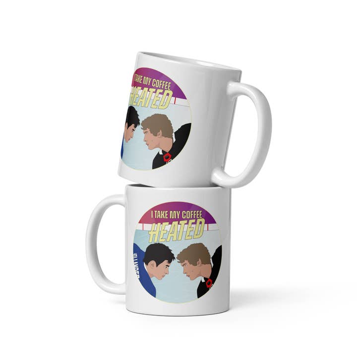 Poppermost Prints - Wholesale Coffee Mug - I Take My Coffee Heated Mug - Heated Rivalry Inspired Mug2