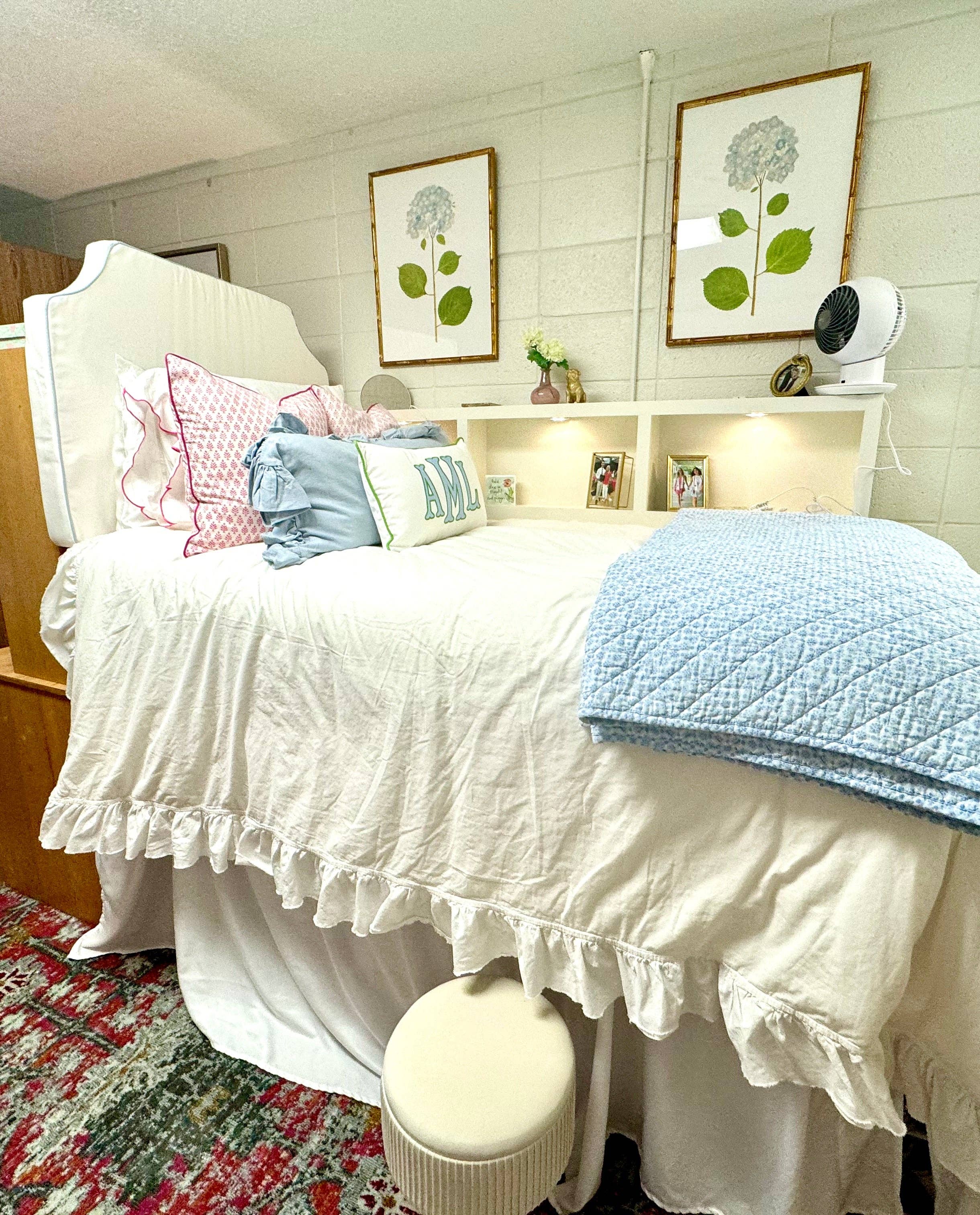 MK Decker Designs - Wholesale Gallery Wall Set - "Blue Hydrangea"13