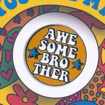 You Are My Best Dad Enamel Pin for wholesale by Two Little Boys