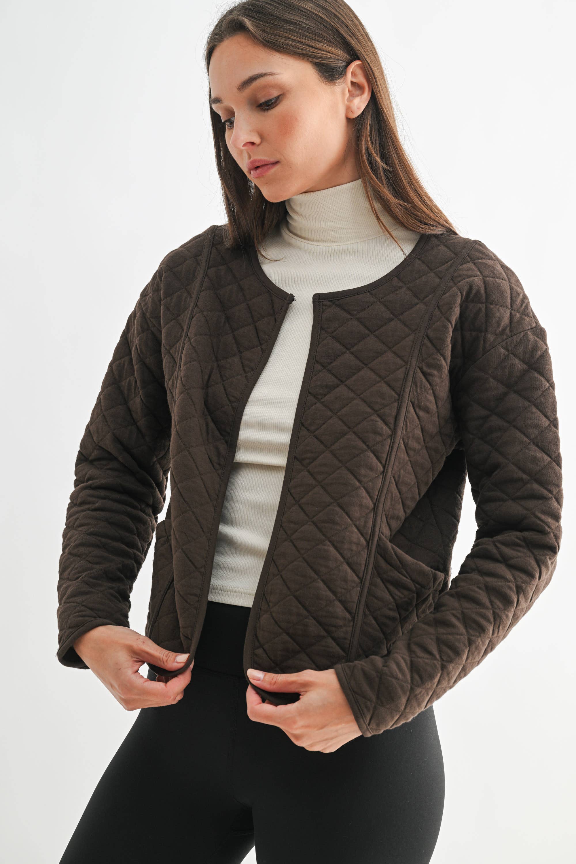 Mono B - Wholesale Jacket - Women's - Vista Quilted Jacket11