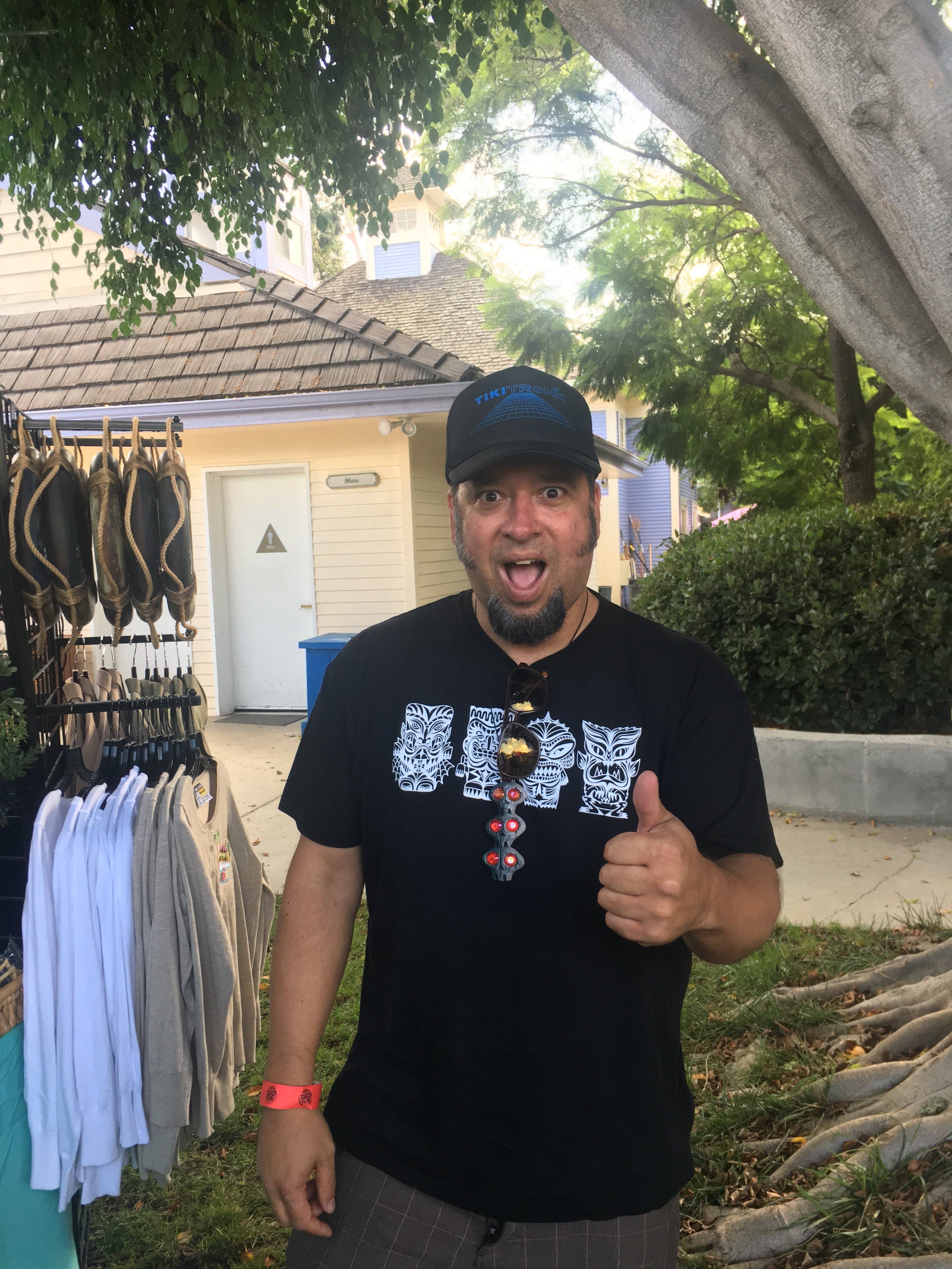 Black Tiki Horror Monsters - Unisex Tee for wholesale on Faire1