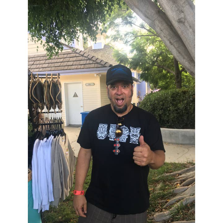 Black Tiki Horror Monsters - Unisex Tee for wholesale on Faire1