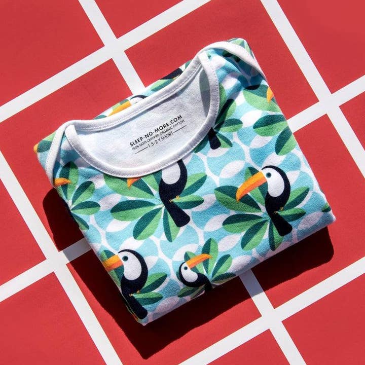 Camiseta de manga comprida IF I CAN, TOUCAN TOO por atacado de Sleep-No-More