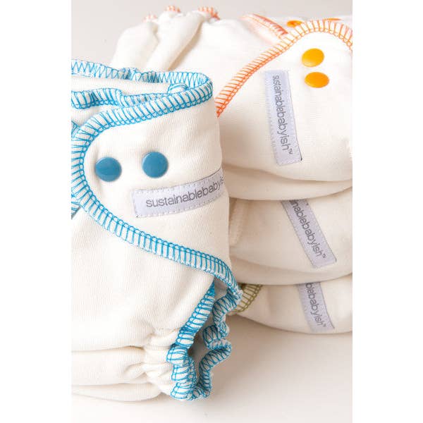Sloomb - Wholesale Diaper (Cloth) - Baby - Overnight Bamboo Fleece Fitted Diapers