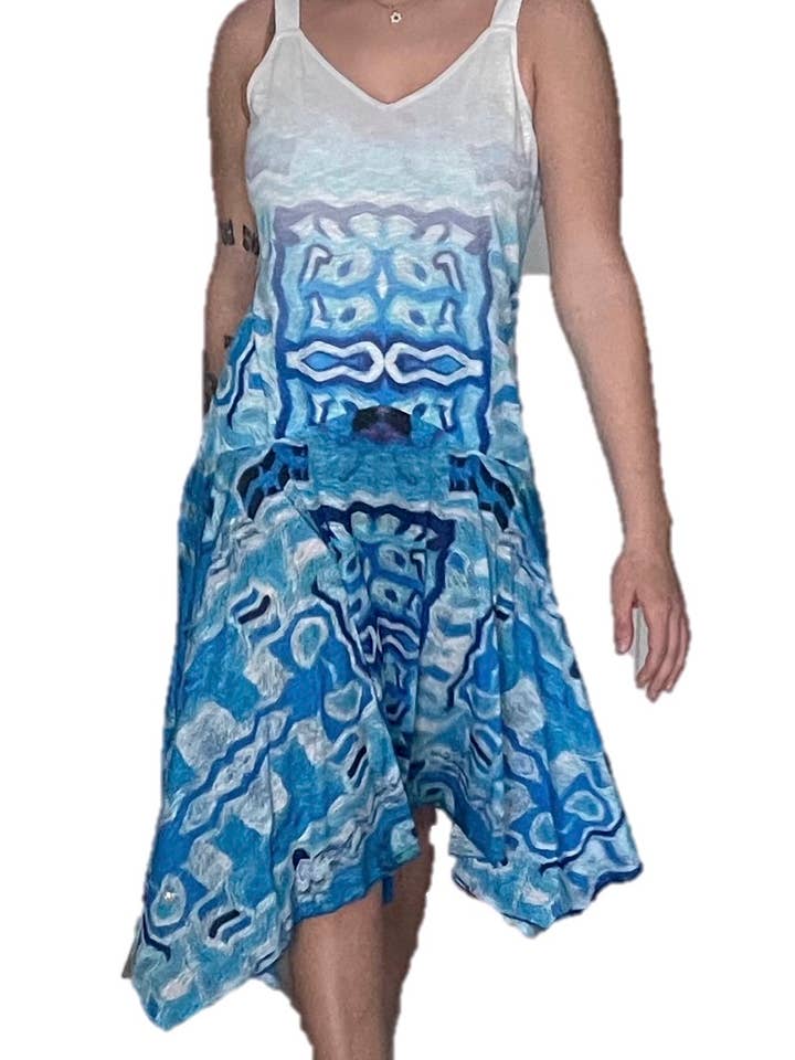 Tank Handkerchief Dress for wholesale by Atelier Anica