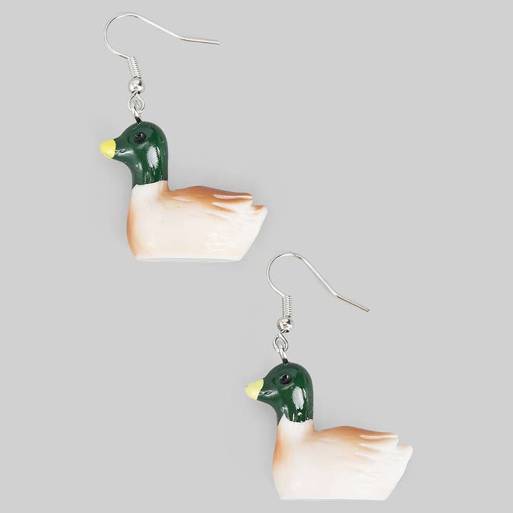 DUCK DROP EARRINGS for wholesale by Girly