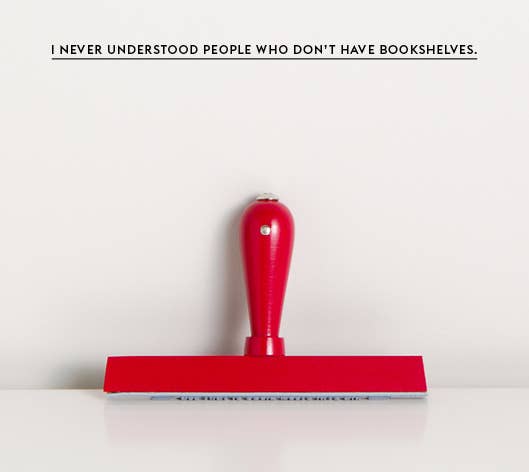 Wms&Co. - Wholesale Rubber/Decorative Stamp - Philosophical Quote Hand Stamp and Inkpad - Single Line3