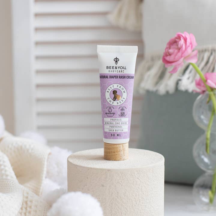 BEE&YOU – Großhandel Windelcreme – Natürliche Creme für Windelausschlag | Zinkoxid-Sheabutter-Vit B54