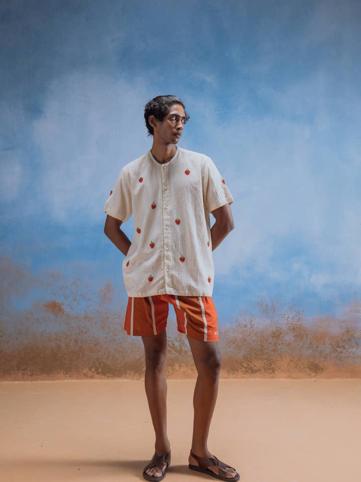 RUSTIC FLOW SHORTS - 100% KATOEN voor wholesale door Choyal - Fair Trade Unisex Clothing